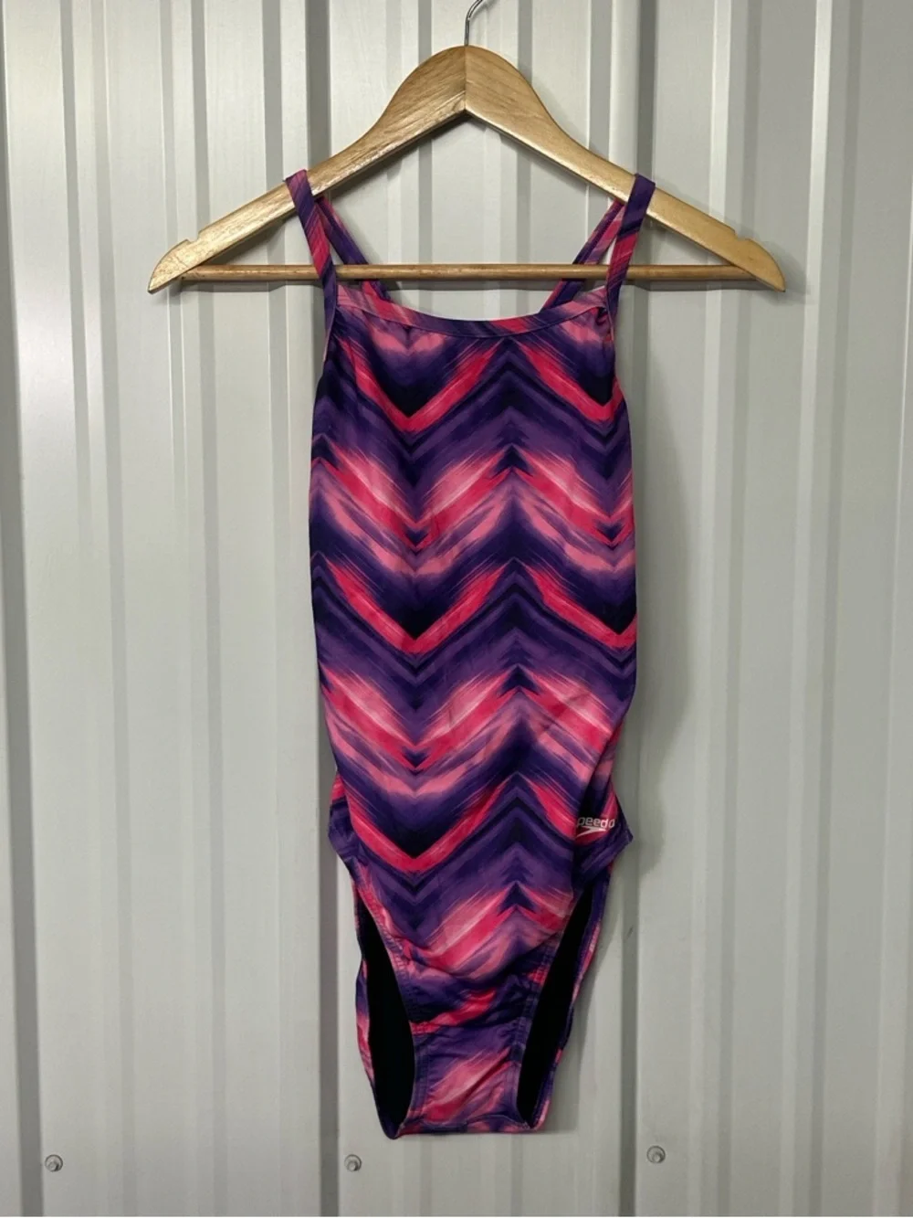 Speedo Train Tech One Piece Swimsuit Women Sporty Minimalist Athletic Swimwear